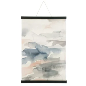 Attitudes Import Abstract Canvas With Rope - Grey* Canvases