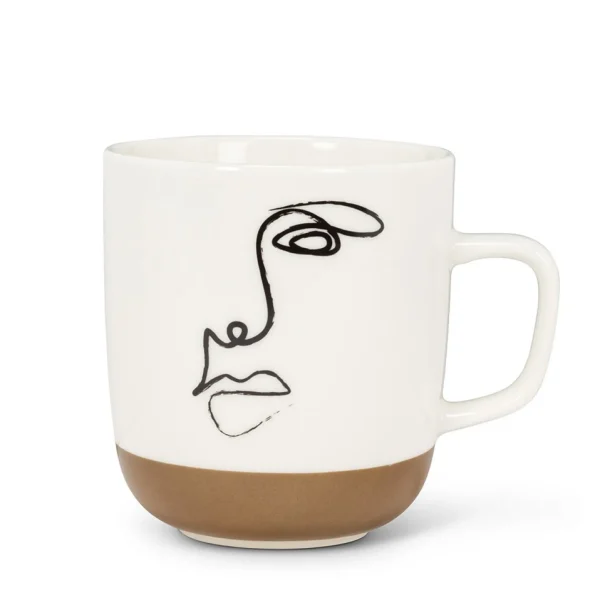 Abbott Abstract Face Mug* Mugs