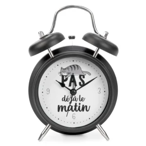Attitudes Import Alarm Clock - Cat* Decorative Objects