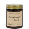 Attitudes Import 2 Amber Candle - Au Chalet* Decorative Candles