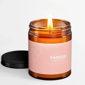 Au Naturel Amber Candle 250 Ml - Fruity Passion* Scented Candles