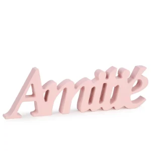 Attitudes Import Amitie In Wood - Pink* Decorative Objects