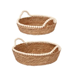 Harman Beaded Tray - Palma* Organization