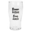 Attitudes Import 2 Beer Glass - Bonne Biere Bons Amis* Products With Text