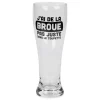 Attitudes Import 2 Beer Glass - J'Ai De La Broue Dans Le Toupet* Products With Text
