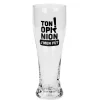 Attitudes Import 2 Beer Glass - Ton Opinion, J'M'En Fut* Products With Text