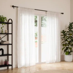 Umbra Black Curtain Rod - Bolas* Poles & Curtains
