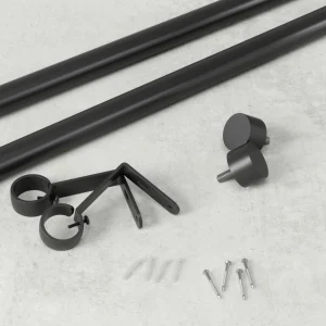 Umbra Black Curtain Rod - Cappa* Poles & Curtains