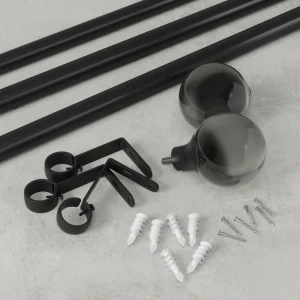 Umbra Black Curtain Rod - Orba* Poles & Curtains