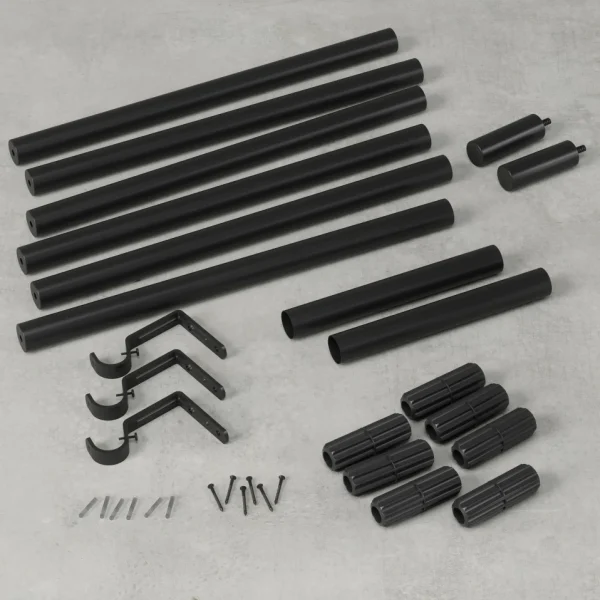 Umbra Black Curtain Rod - Zenn* Poles & Curtains