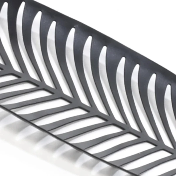 Attitudes Import Black Metal Deco Leaf* Plates, Trays & Containers
