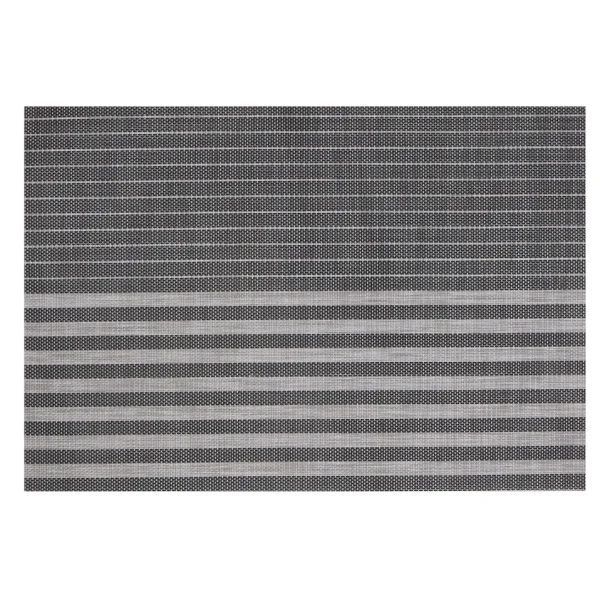 Harman Black Vinyl Placemat - Lined* Tablecloths, Placemats & Napkins