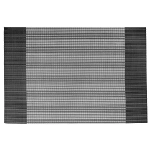 Harman Black Vinyl Placemat - Walden* Tablecloths, Placemats & Napkins