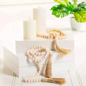 Abbott Blessing Beads With Tassel - 23"* Decorative Objects