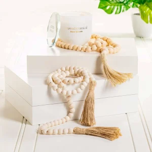 Abbott Blessing Beads With Tassel - 13"* Decorative Objects