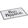 Abbott Bon Appetit Placemat - Black And White* Tablecloths, Placemats & Napkins