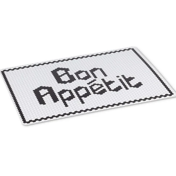 Abbott Bon Appetit Placemat - Black And White* Tablecloths, Placemats & Napkins