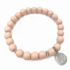 Dhyaan Bracelet With Customizable Charm - Rose* Bracelets