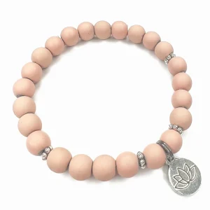 Dhyaan Bracelet With Customizable Charm - Rose* Bracelets