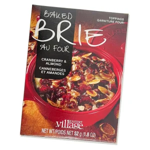 Gourmet du Village Brie Seasoning - Cranberries And Almonds* Confits & Seasonings