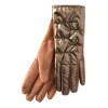 Gift Craft Brown Gloves - Puffy* Scarves, Gloves & Hats