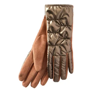 Gift Craft Brown Gloves - Puffy* Scarves, Gloves & Hats