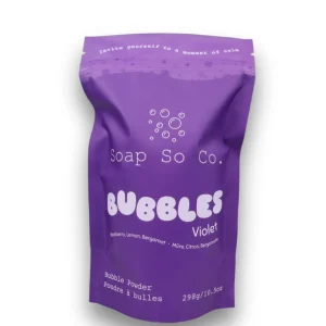 Soap So Co Bubble Bath Powder - Violet* Bath Products