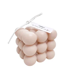 Nostalgia Import Bubble Candle - Beige* Decorative Candles