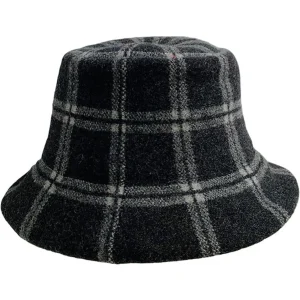 Pathz Bucket Hat - Black Plaid* Scarves, Gloves & Hats