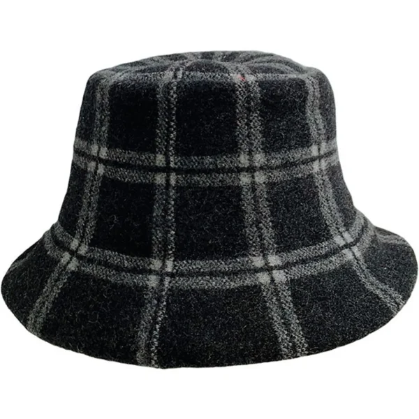 Pathz Bucket Hat - Black Plaid* Scarves, Gloves & Hats