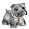 Attitudes Import Bumper - Checked Dog* Decorative Objects