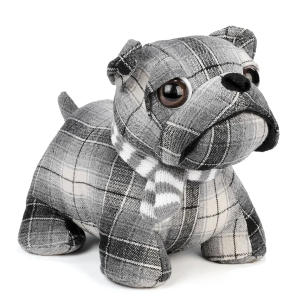 Attitudes Import Bumper - Checked Dog* Decorative Objects