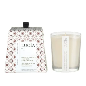Pure Living Candle 20H - Goat Milk And Linseed Oil* Scented Candles