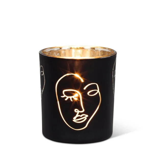 Abbott Candle Holder - Black Face* Candle Holders