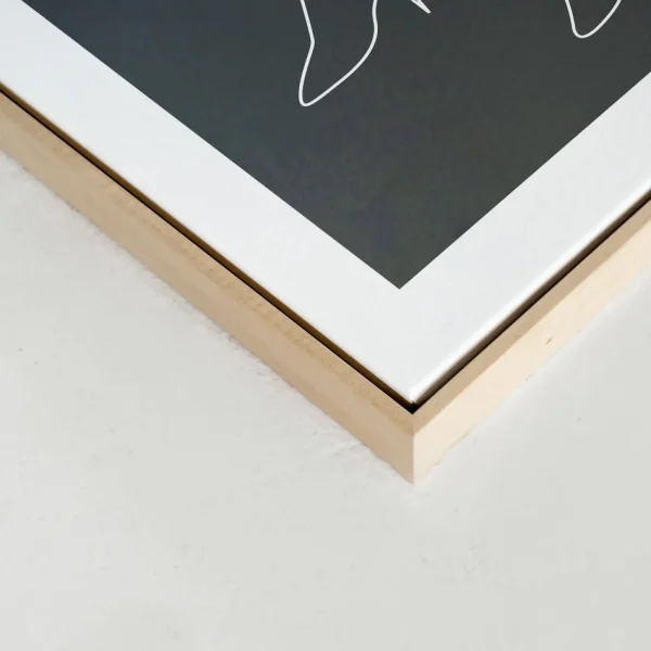 Kozy X Oleka Canvas - Black Silhouette* Canvases