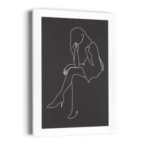 Kozy X Oleka Canvas - Black Silhouette* Canvases