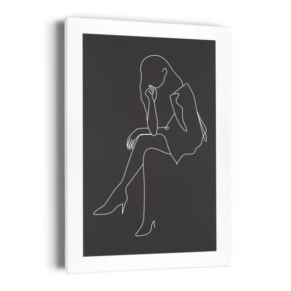 Kozy X Oleka Canvas - Black Silhouette* Canvases