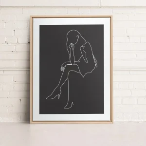 Kozy X Oleka Canvas - Black Silhouette* Canvases