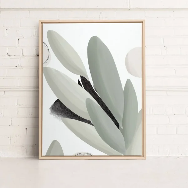 Kozy X Oleka Canvas - Green Foliage* Canvases