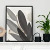 Kozy X Oleka Canvas - Grey Foliage* Canvases