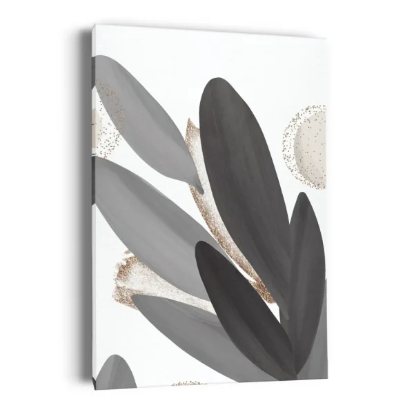 Kozy X Oleka Canvas - Grey Foliage* Canvases