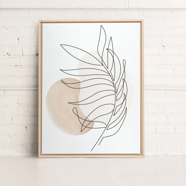 Kozy X Oleka Canvas - Leaf Iii* Canvases