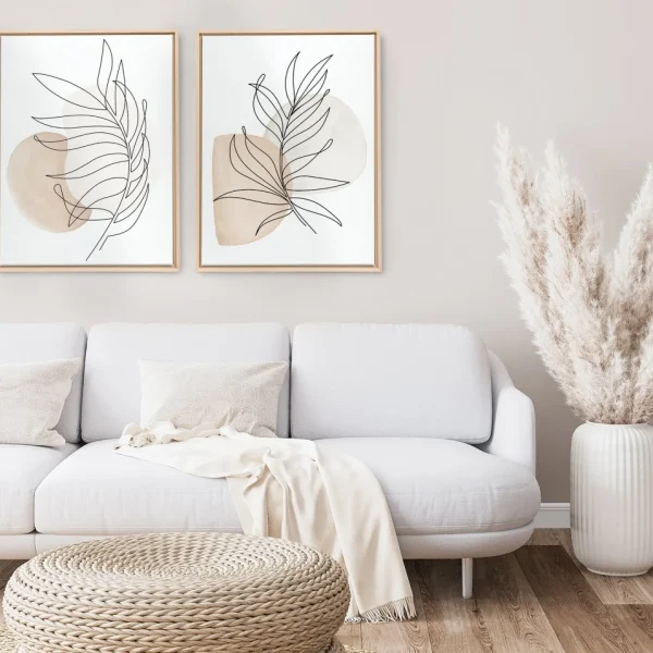 Kozy X Oleka Canvas - Leaf Iii* Canvases