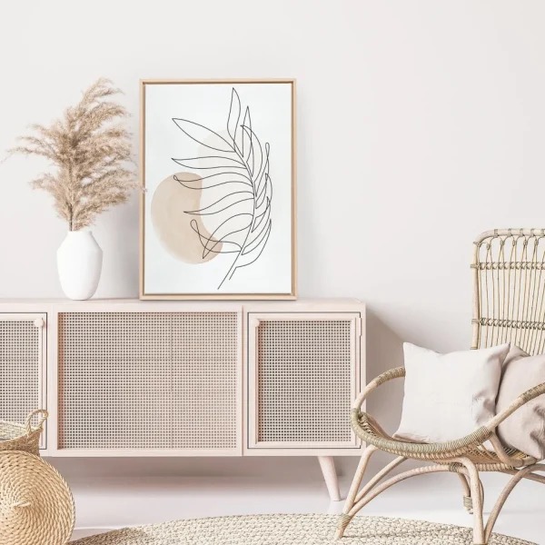 Kozy X Oleka Canvas - Leaf Iii* Canvases