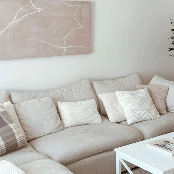 Oleka Canvas Canvas - Mocha Marble* Canvases