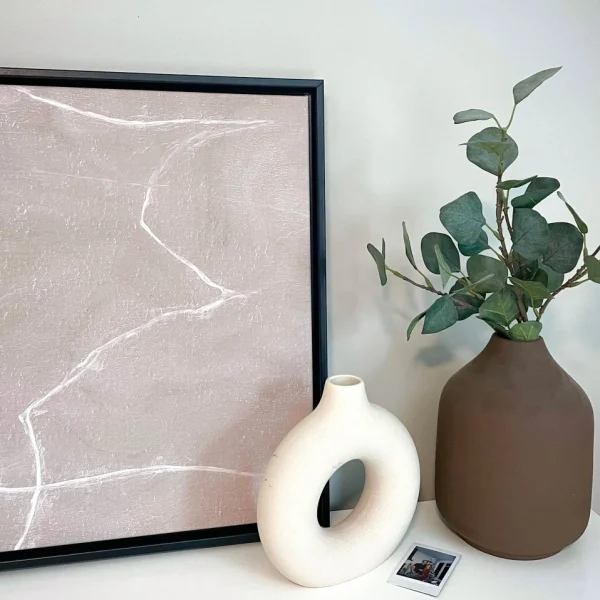 Oleka Canvas Canvas - Mocha Marble* Canvases