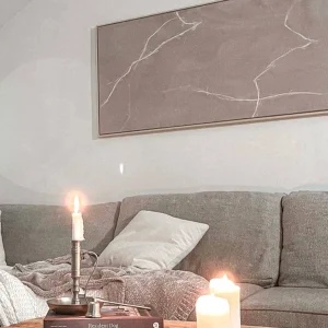 Oleka Canvas Canvas - Mocha Marble* Canvases