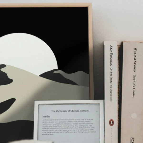 Oleka Canvas Canvas - Moon Duality* Canvases