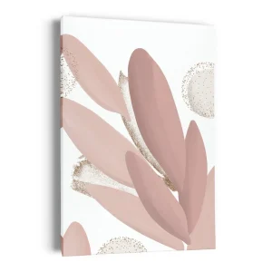 Kozy X Oleka Canvas - Pink Foliage* Canvases