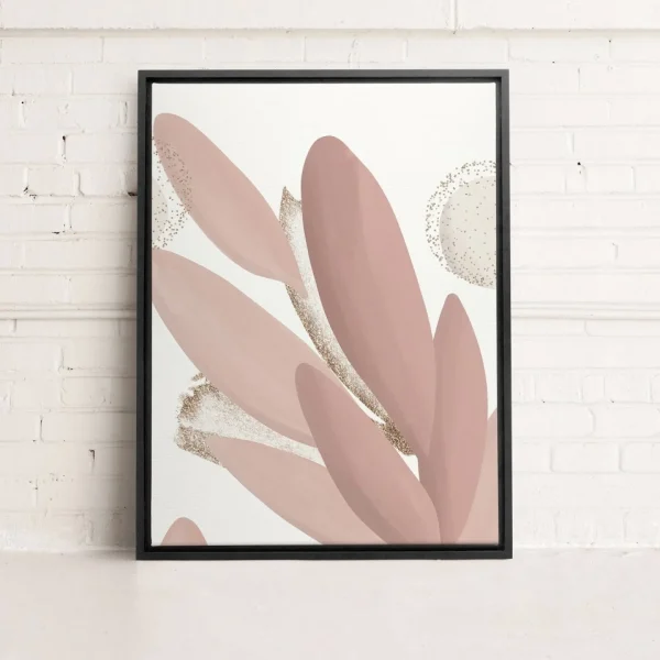 Kozy X Oleka Canvas - Pink Foliage* Canvases